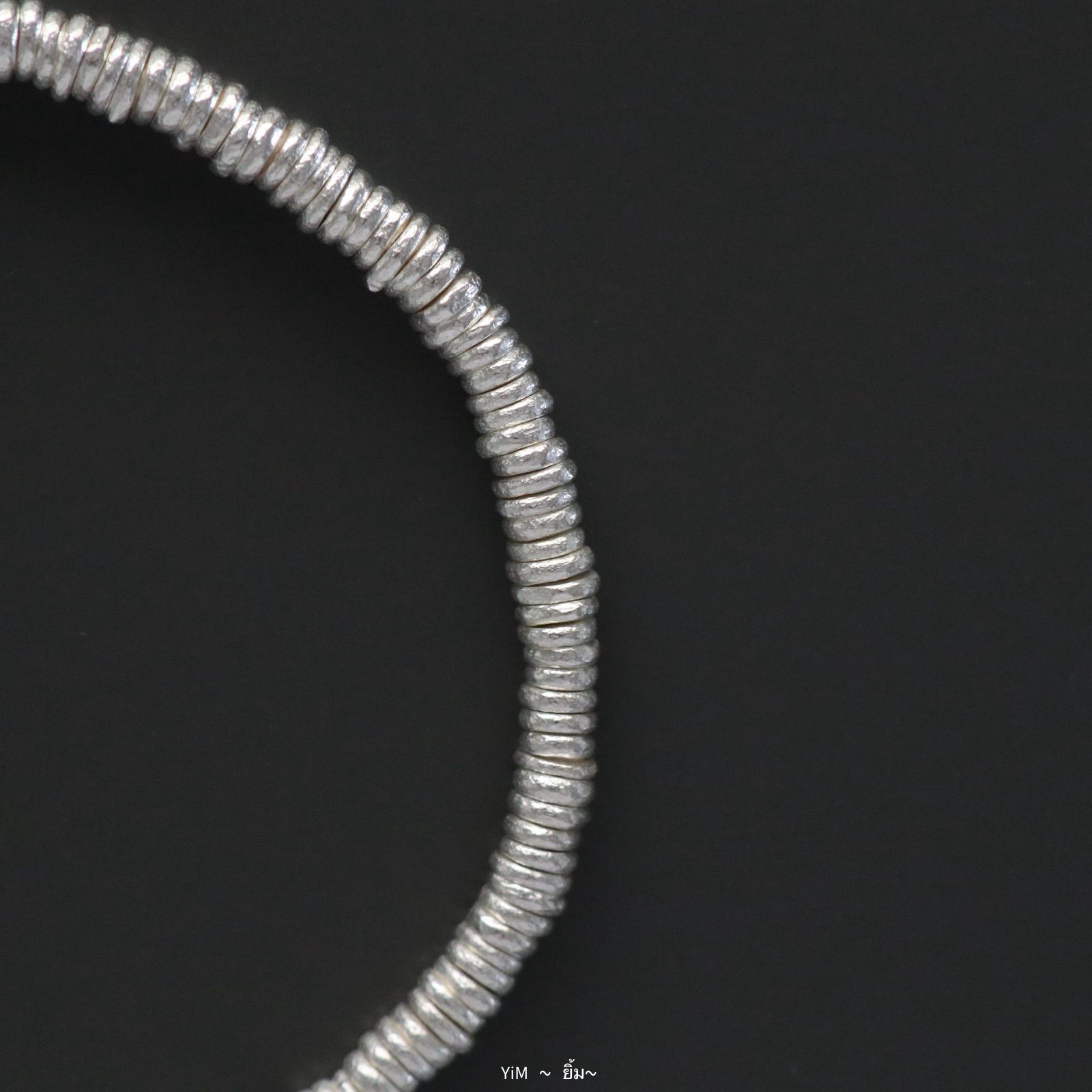 25A-BL405｜Karen Silver Beads Bracelet 【 19.5cm 】 カレン 