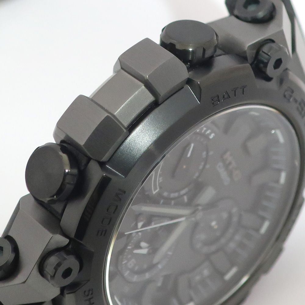 栄】カシオ 腕時計 G-SHOCK MTG-B3000B-1AJF タフソーラー 黒支 カーボン/SS 樹脂バンド アナログ 美品 保証書 箱 -  メルカリ