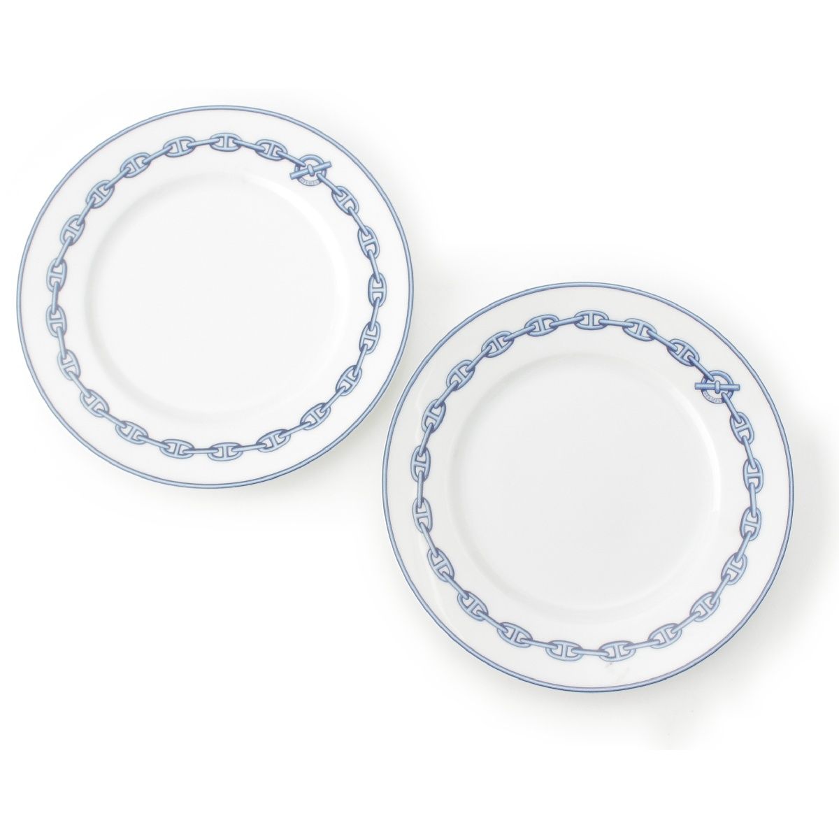 エルメス シェーヌダンクル チェーンモチーフ ディナープレート 皿 お