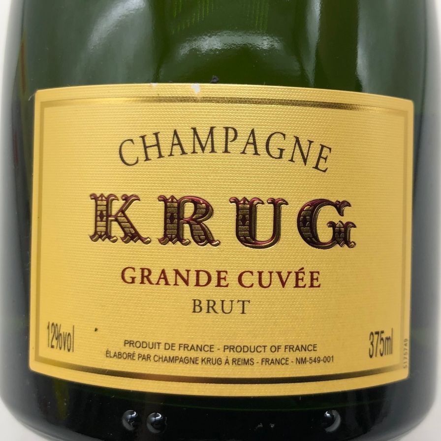 クリュッグ 白 375ml 12% KRUG シャンパン【U1】 - メルカリ 