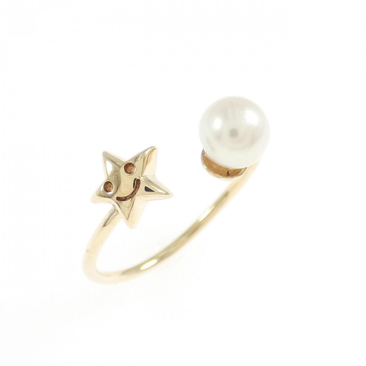 サマンサティアラ 淡水パール リング