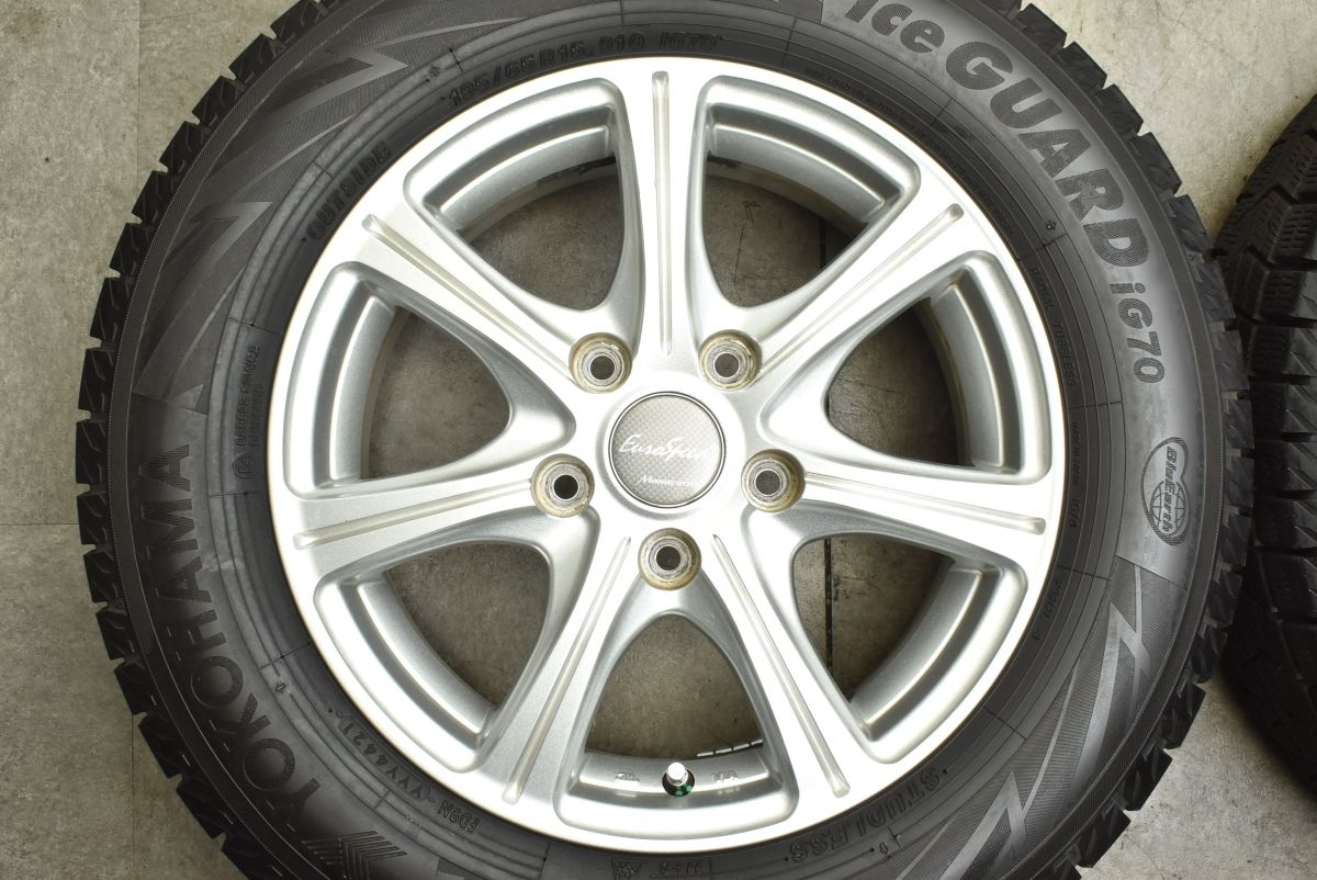 新型ソリオ バンディット ホイール４本セット DUNLOP 4本SET 会社宛 送料無料 15×4.5J スズキ ソリオ