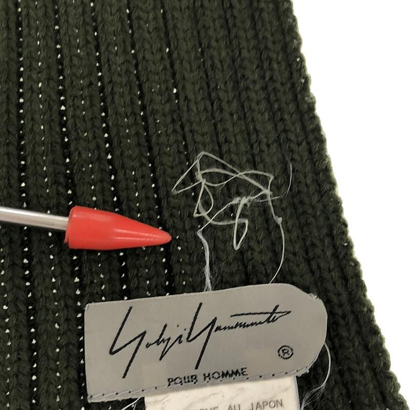 yohji yamamoto pour homme ニットマフラー ヨウジヤマモト POUR HOMME マフラー ニット