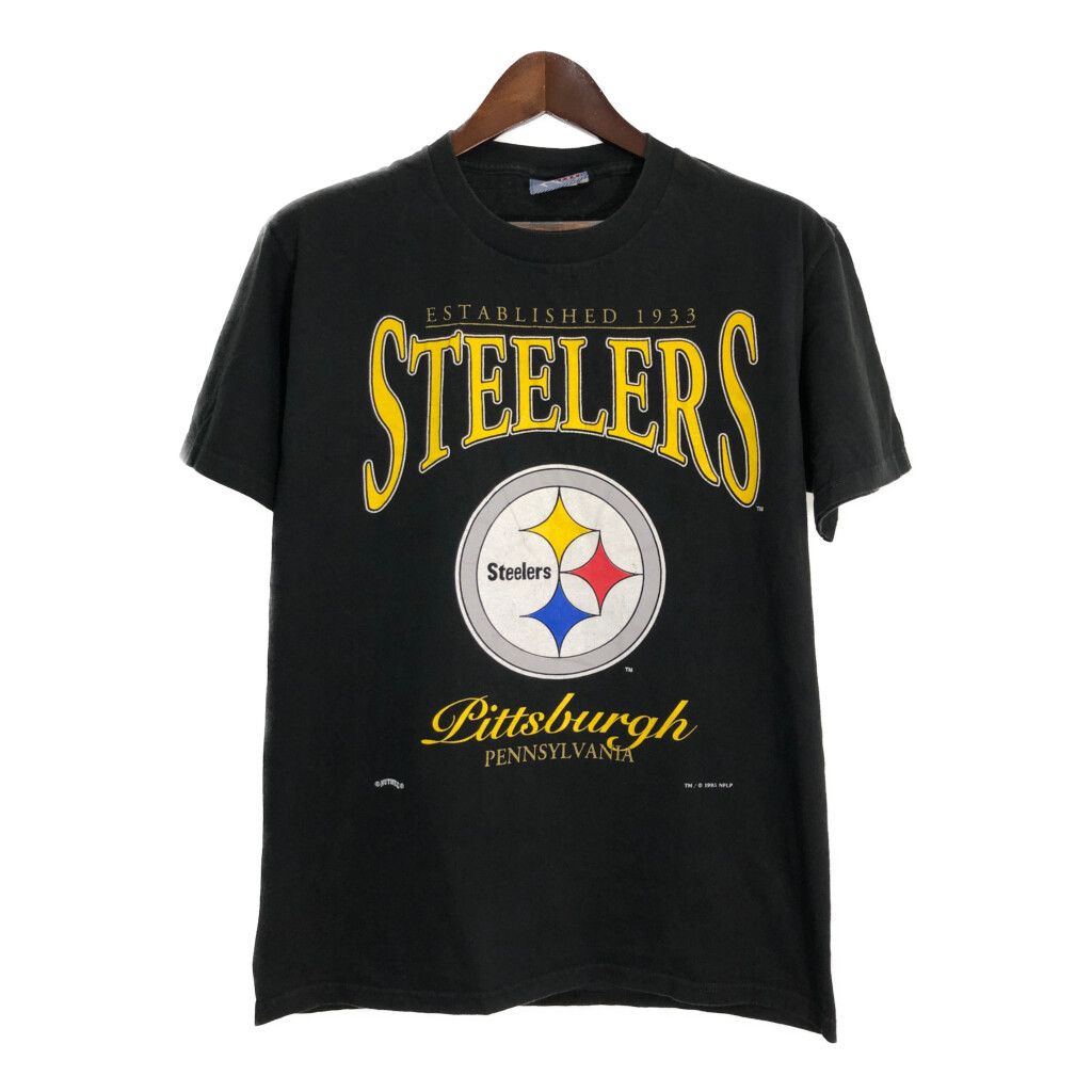 日本製 90年代 USA製 Lee SPORT リースポーツ NFL ピッツバーグ シャツ