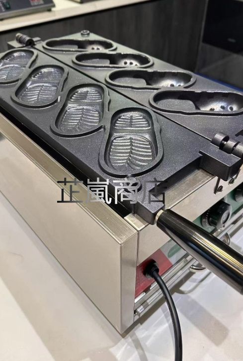 人気 クロッグシューズ型 ワッフル焼き機 ガス式 業務用ベーカリー器具|業務用|厨房機器