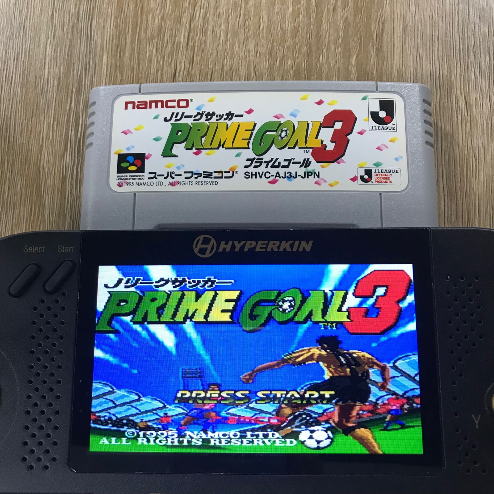 動作確認済】Jリーグサッカー プライムゴール3 SHVC-AJ3J-JPN