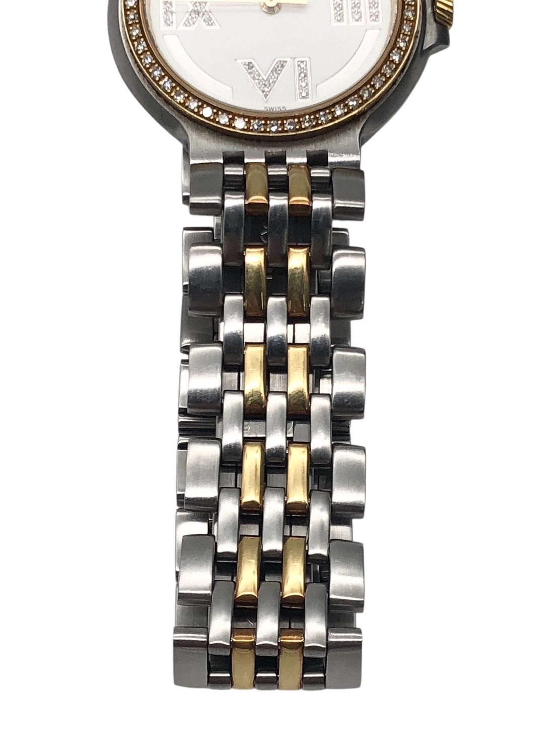 ダンヒル エリート 1ロウ K18 コンビ メンズクォーツ ダンヒル