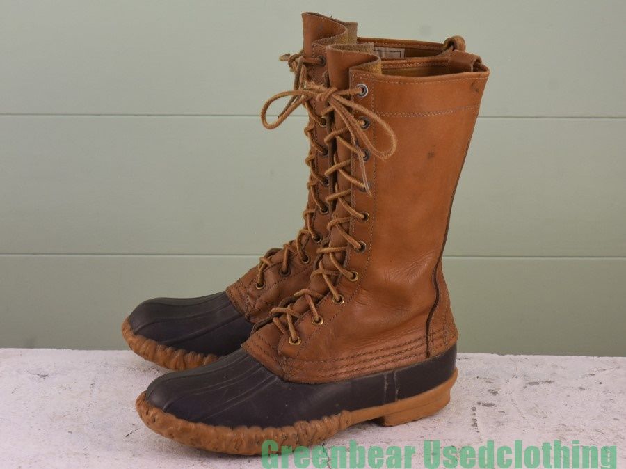 Y405 L.L.Bean ビンテージ ビーンブーツ 茶 メンズ 7M 25cm