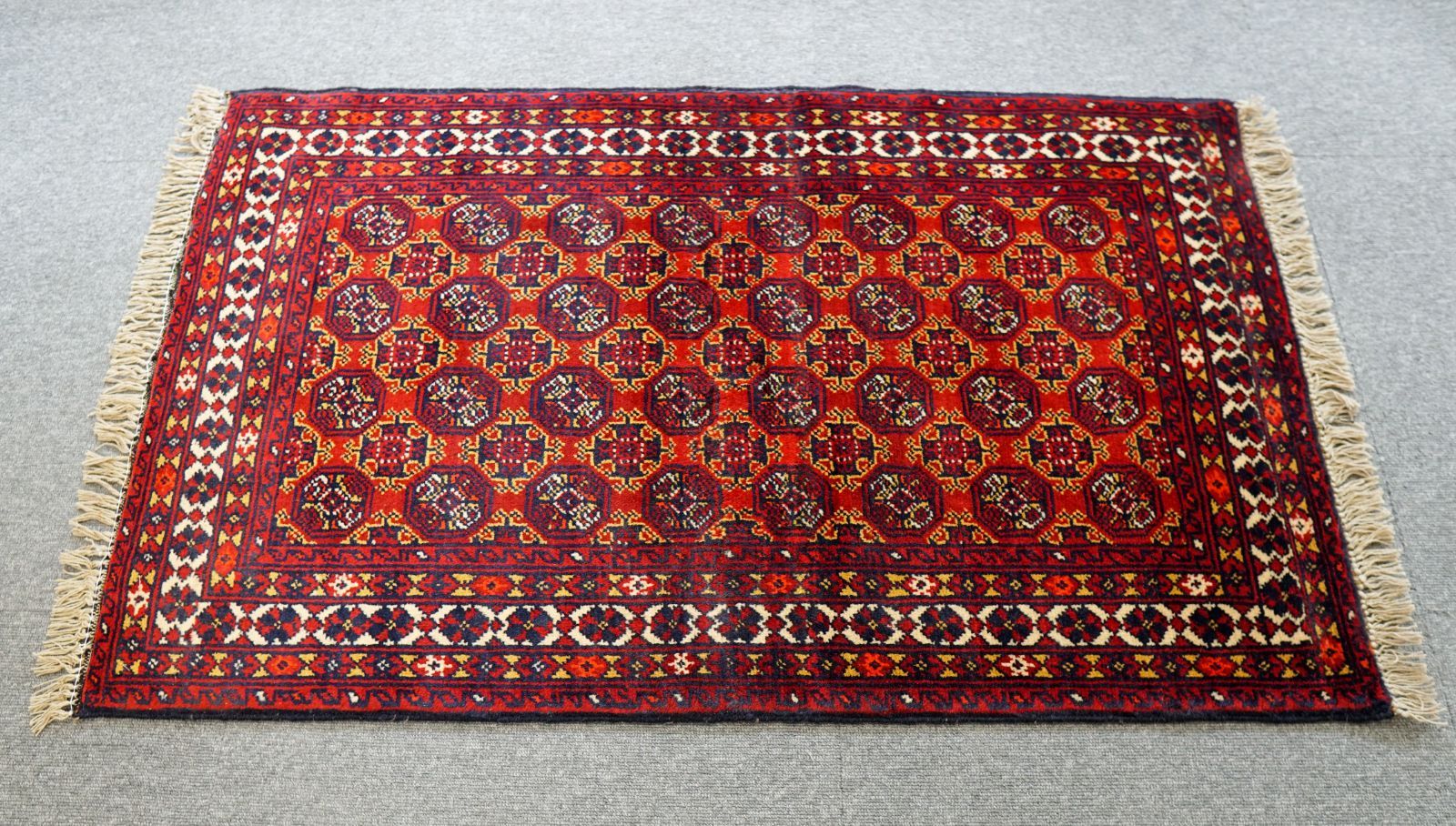 107×67cm　アフガニスタン 絨毯手織り ホジャロシュナイ トライバルラグ 107×67cm アフガニスタン 絨毯手織り ホジャロシュナイ トライバルラグ