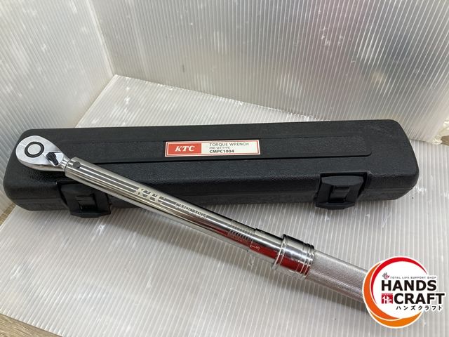 品 KTC トルクレンチ 全長約40cm ケース付き CMPC1004 京都機械工具