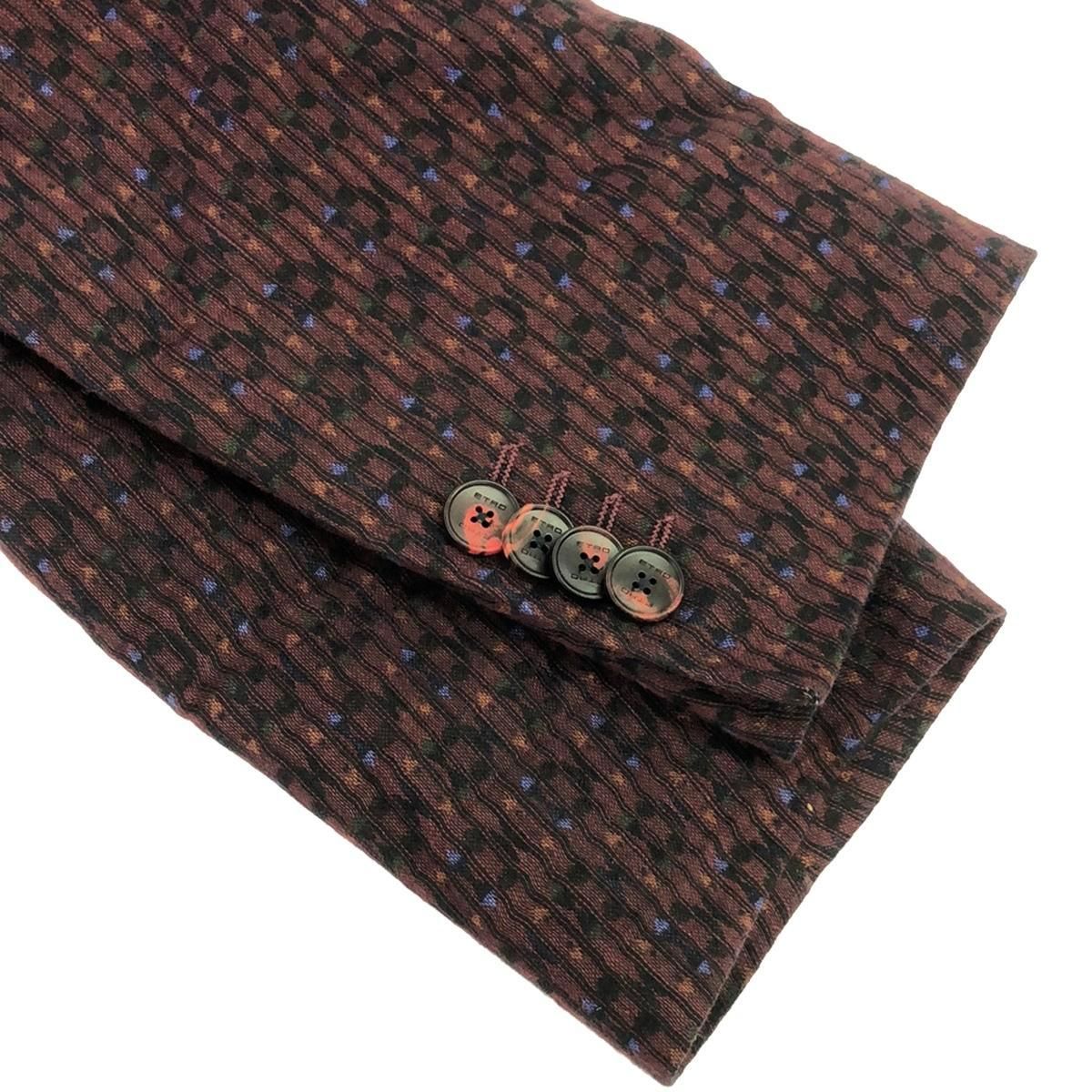 ETRO エトロ 19SS SUPERLEGGERA コットンリネンテーラードジャケット