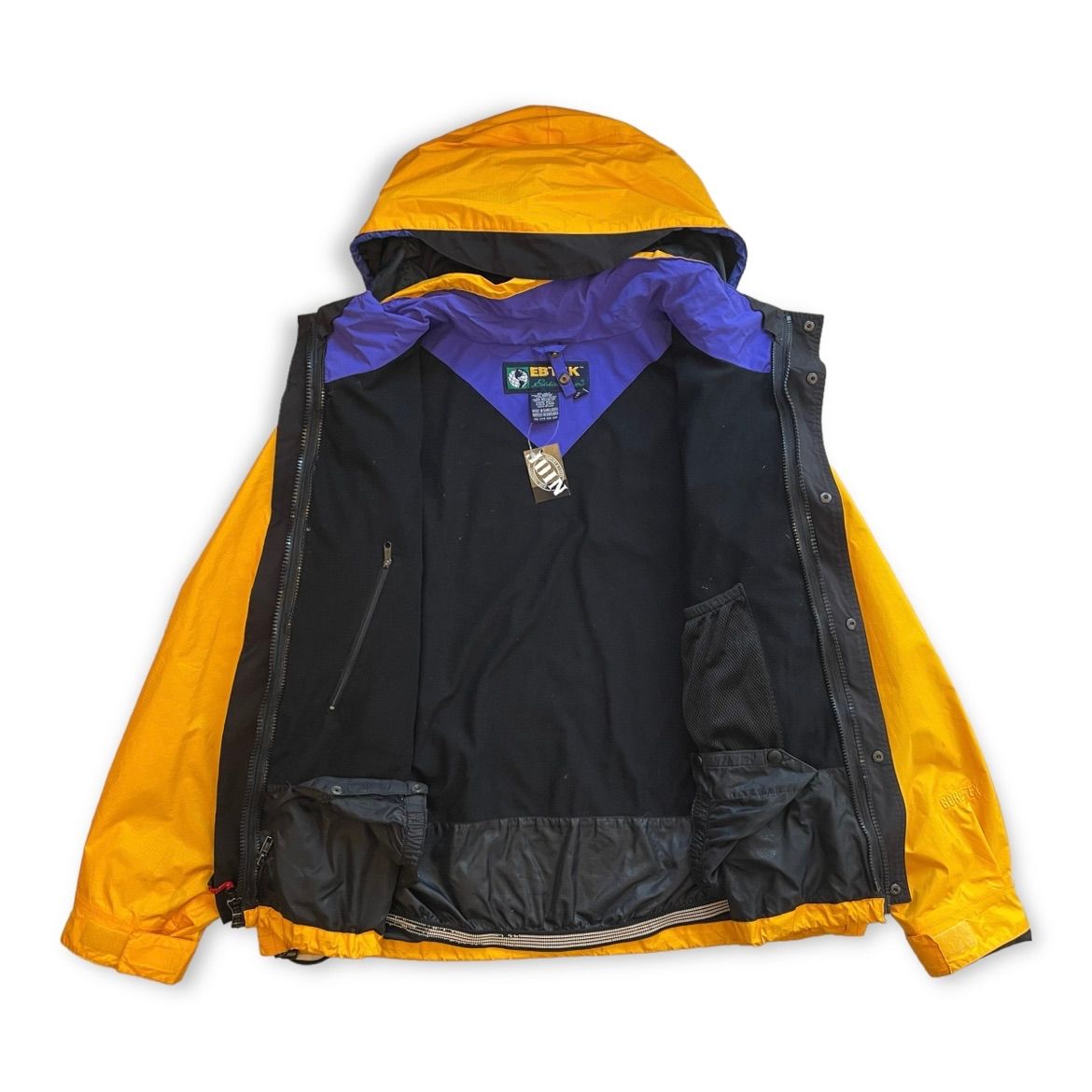 90s Eddie Bauer EBTEK リップストップナイロンジャケット M 