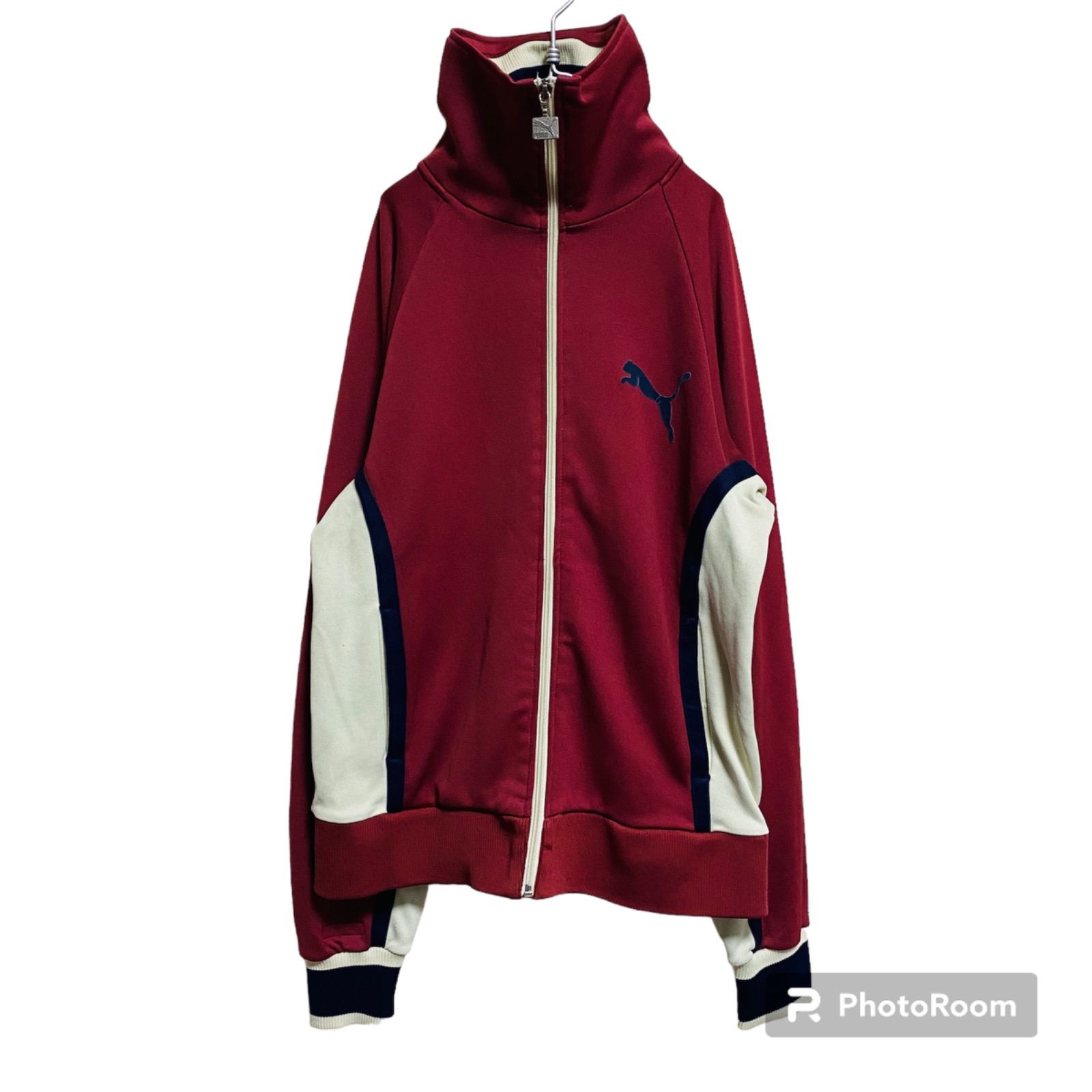 SP古着 OLD puma ハイネックトラックジャケット 襟高 ジャージ モード