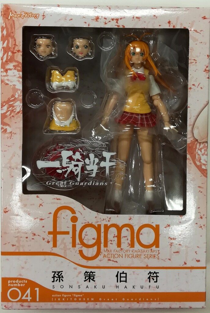 MAXFACTORY figma 一騎当千 Grate Guardians 孫策伯符 41 - メルカリ