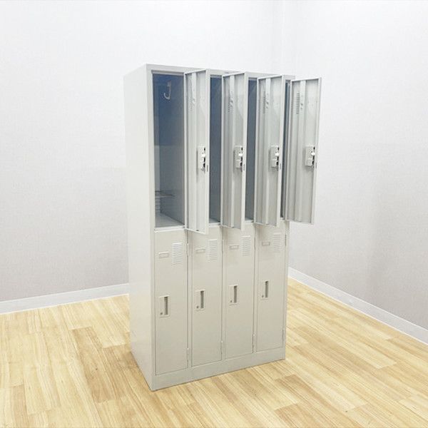 8人用ロッカー 4列2段