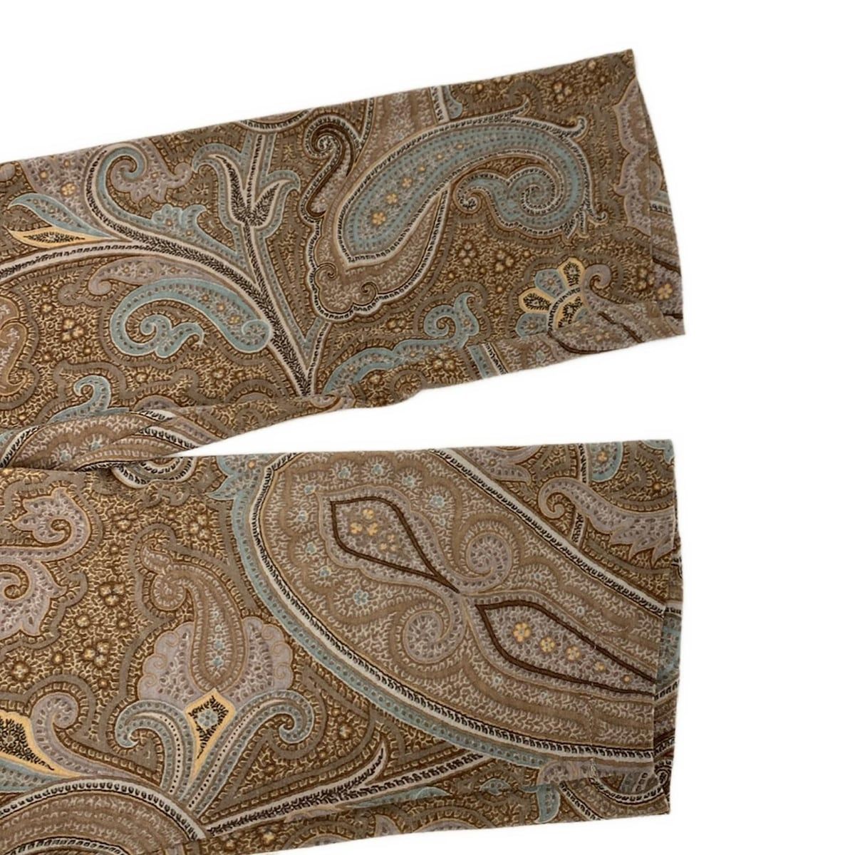 ETRO ペイズリー柄チュニック 44 中古・古着通販】ETRO (エトロ) ペイズリー柄パンツ ブラウン