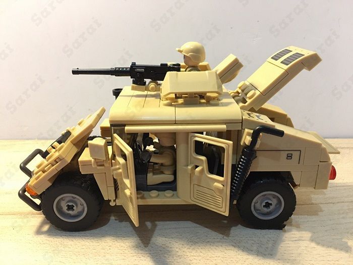 LEGO レゴ 互換 ブロック 模型 プラモデル ハンヴィー軍用車輛