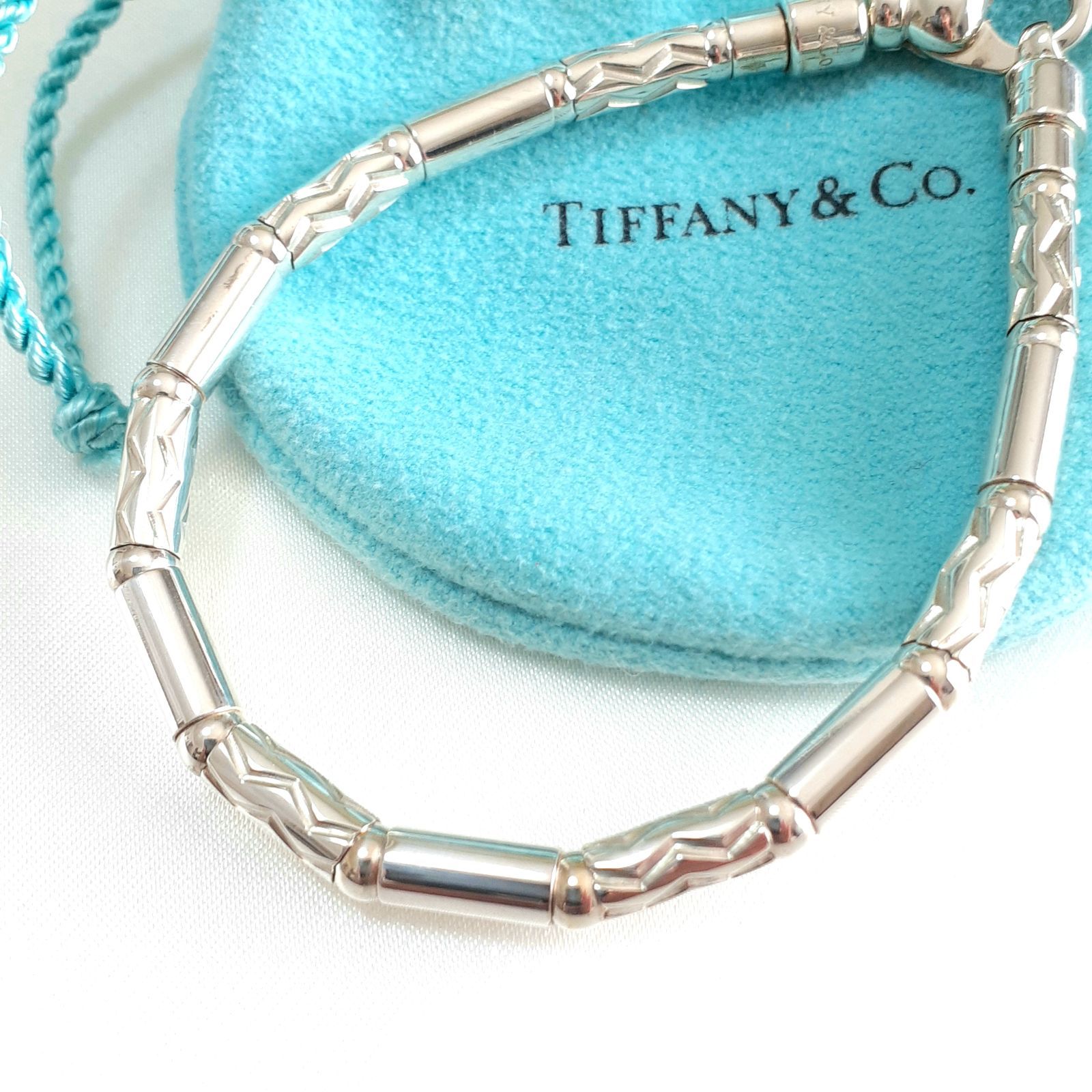 Tiffany & Co. ブレスレット シルバー アズテック ジグザグ 925 