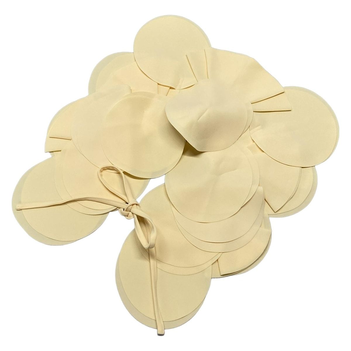 ENFOLD エンフォルド 小物 - アイボリー つけ襟 Oネックパーツ サークル ドレープ