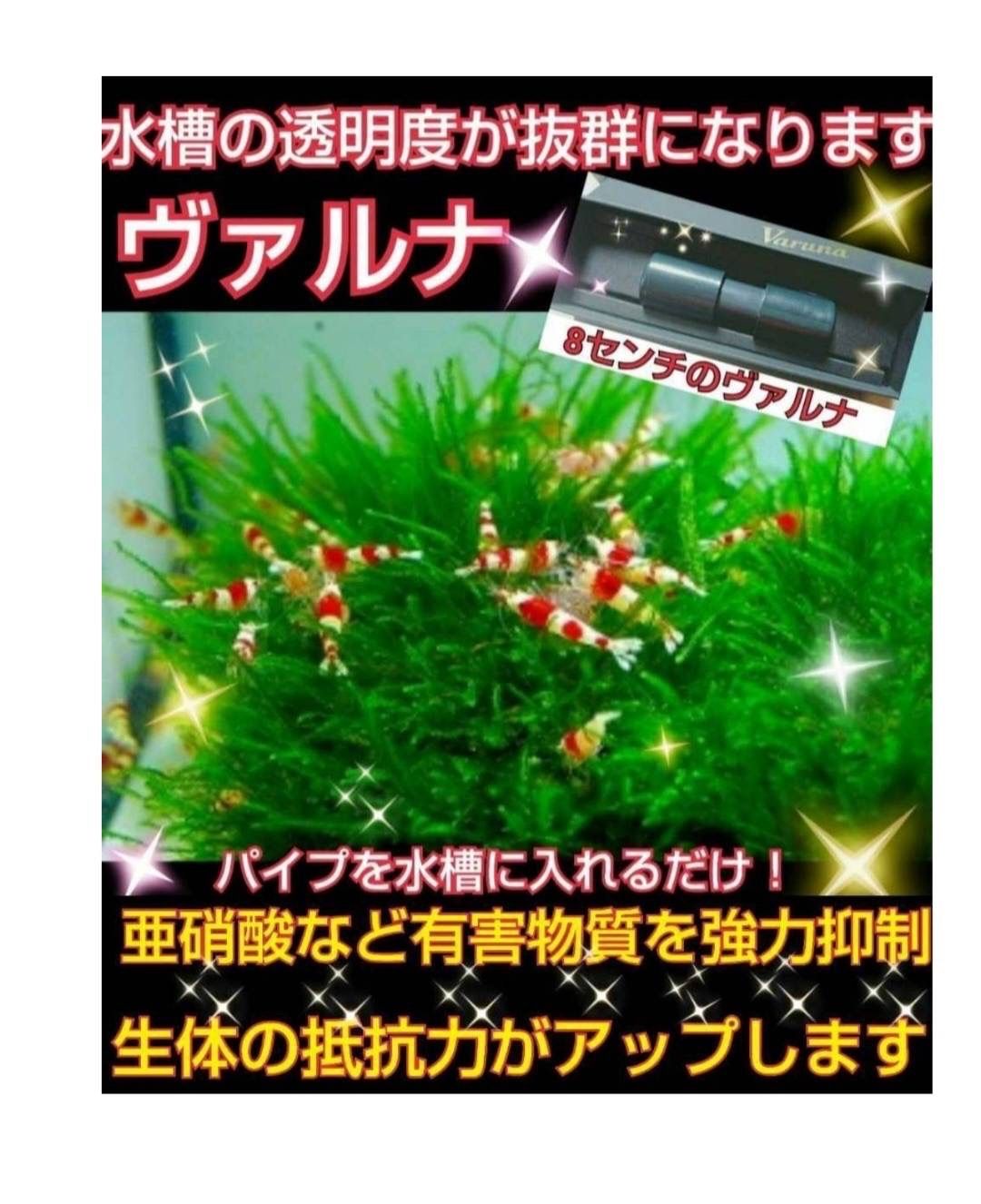 池の水質改善に【ヴァルナ池用】病原菌や感染症など有害物質を強力抑制！透明度が抜群に☆池に入れるだけで５００トン浄化☆錦鯉飼育者絶賛 - ペット用品