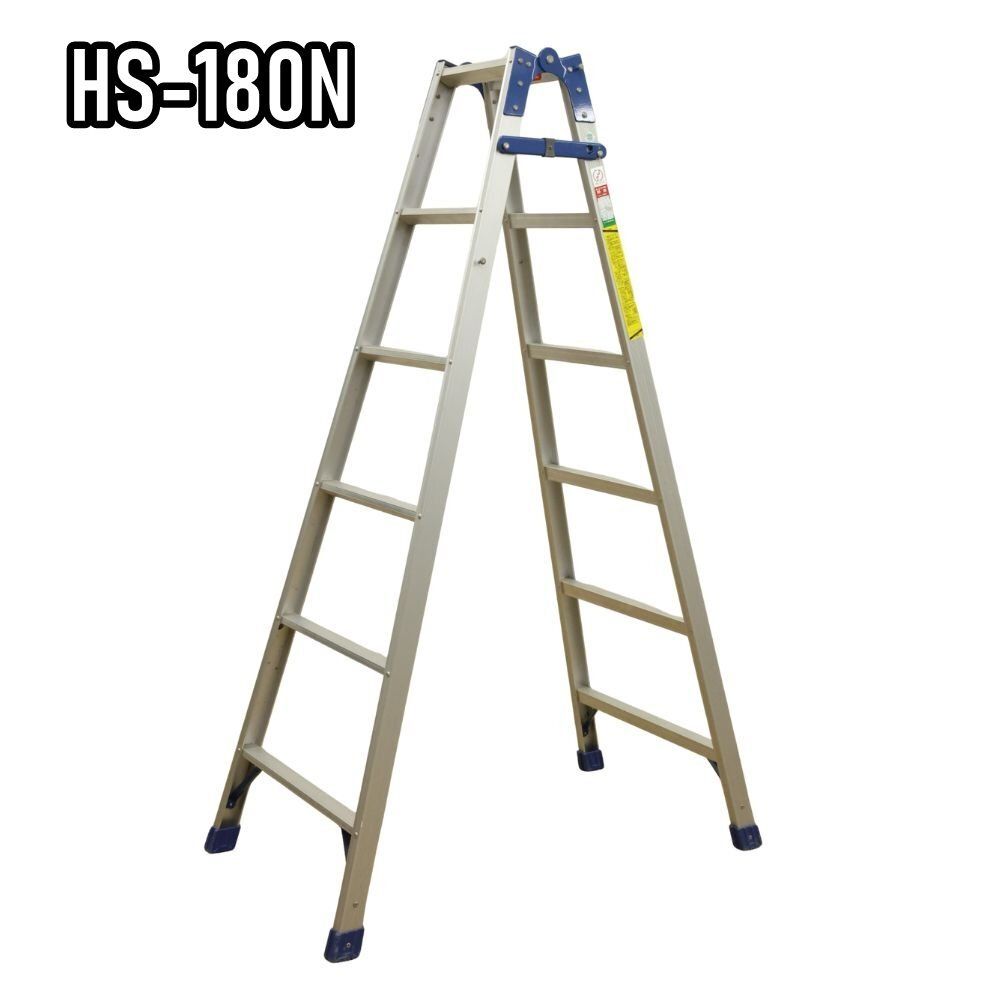 ライオン事務器 ホームライオン 脚立 はしご兼用 HS-180N 最大使用重量100kg 北海道 沖縄 離島 配送不可 併 RR