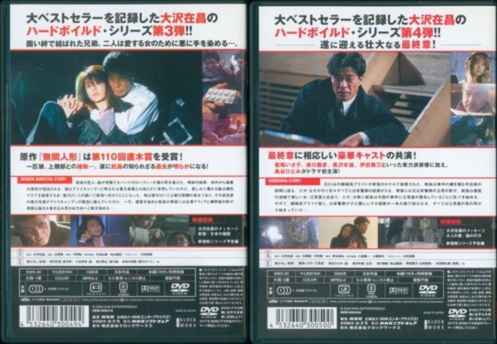 ドラマ 新宿鮫 DVD-BOX 全話 舘ひろし 新品未開封 NHKドラマ 「新宿鮫」