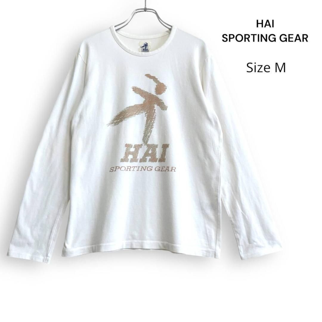 HAI SPORTING GEAR 長袖 カットソー ネイビー HAI SPORTING GEAR ハイスポーツギア イッセイミヤケ 長袖 Tシャツ