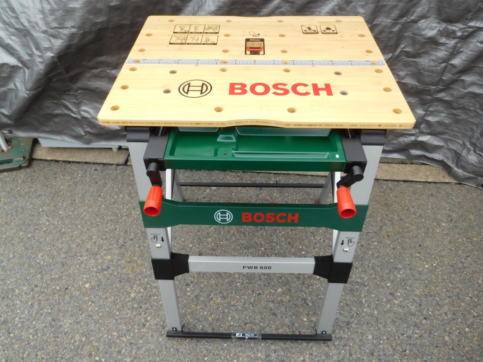 BOSCH|ボッシュ ワークベンチ PWB600 折りたたみ 作業台 M0606