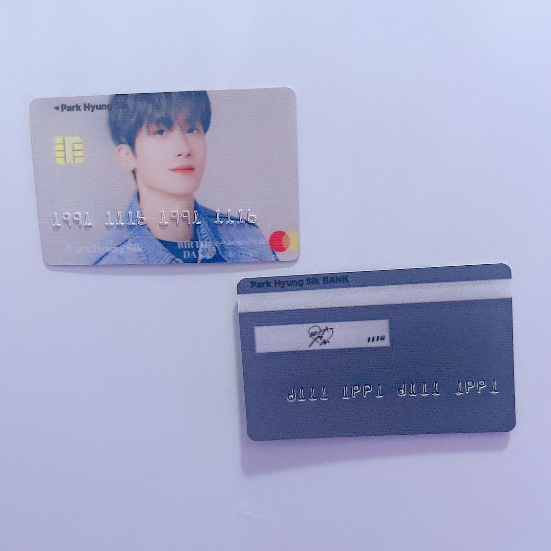 パクヒョンシク センイル　トレカ 韓ドラ俳優 parkhyungsik パクヒョンシク 2023センイルセット クレカ風