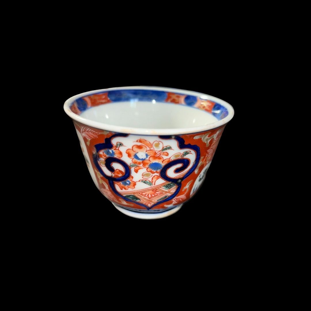 地方窯 筒盃 ぐい呑み 蕎麦猪口 古美術 古道具 アンティーク 蕎麦猪口を楽しむ - 生活骨董と古布のアンティークショップ