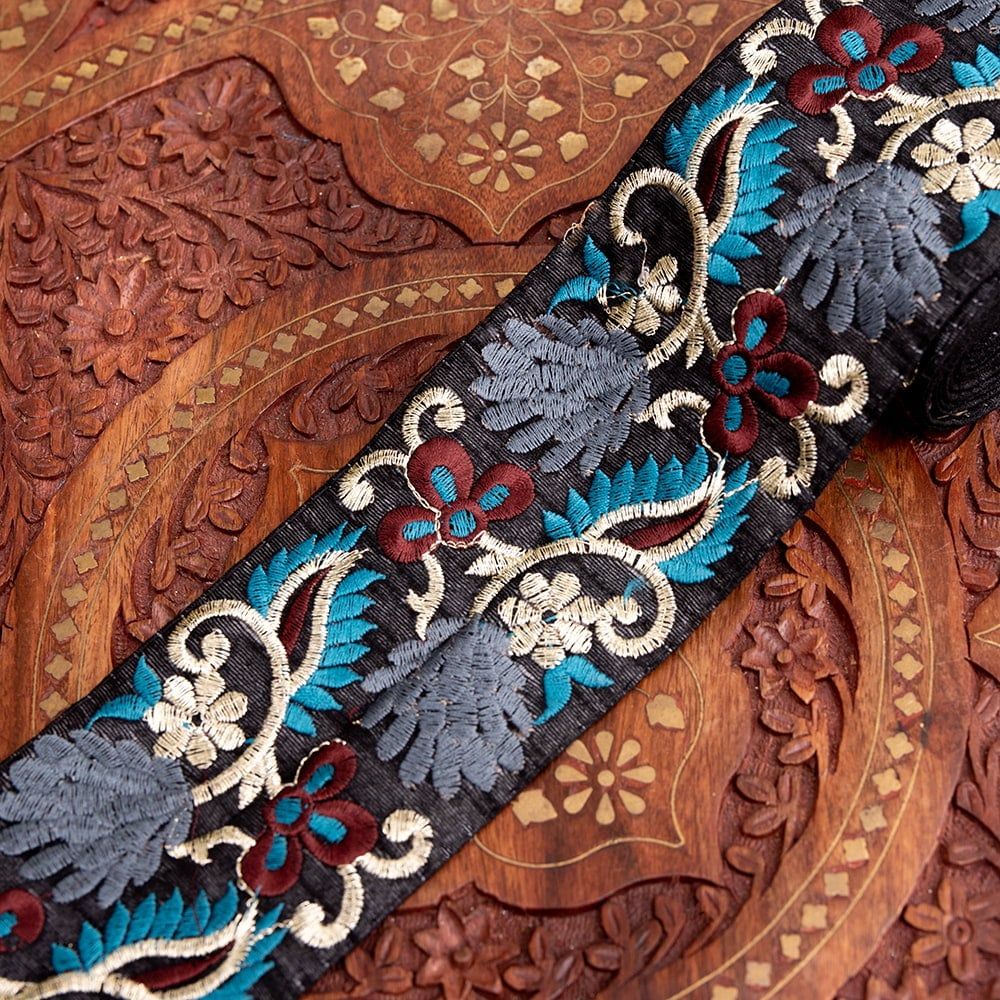 チロリアンテープ-ロール売 太幅7.5cm - 曼珠沙華 チロルテープ 手芸 チロリアンテープ 手芸用品 NEXPOTALLINN_EU