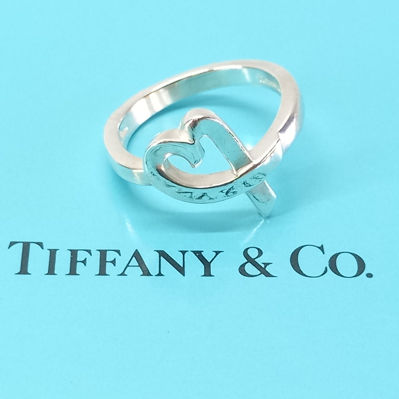 13号 3mm パロマピカソ ラビングハート リング 925シルバー