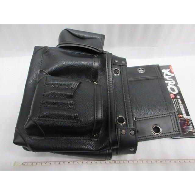 藤原産業 SK11 黒 釘袋 墨ツボ ホルダー付き SSL-NB-13 墨つぼ 墨壺