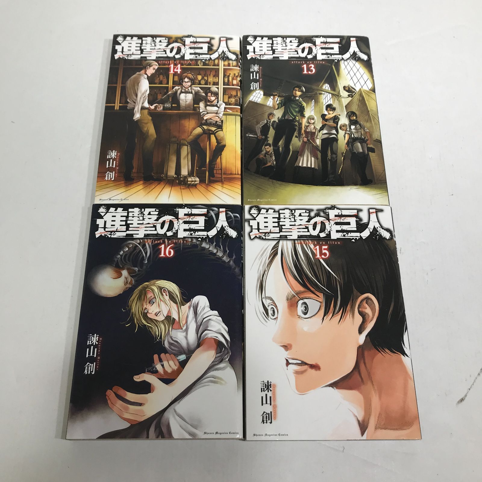 進撃の巨人　全巻セット　0巻　1巻～34巻 (限定版)(特装版) ほとんど新品 進撃の巨人(34)特装版 Beginning (プレミアムKC) | 諫山 創 |本 | 通販