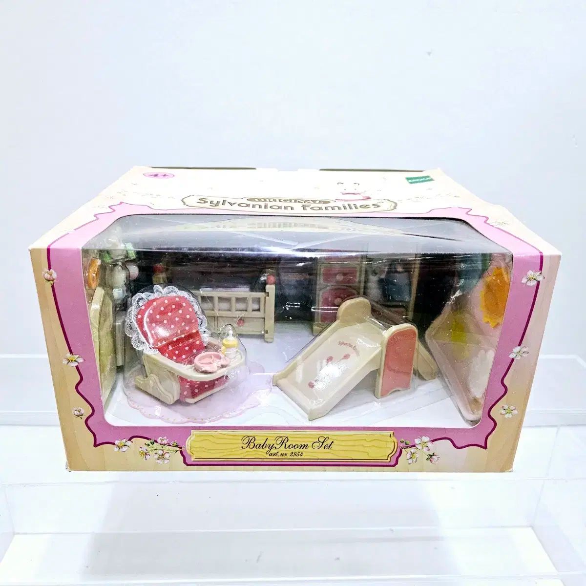 リーメント ぷちサンプル ミニチュア ケースと背景付○洗面所 風呂