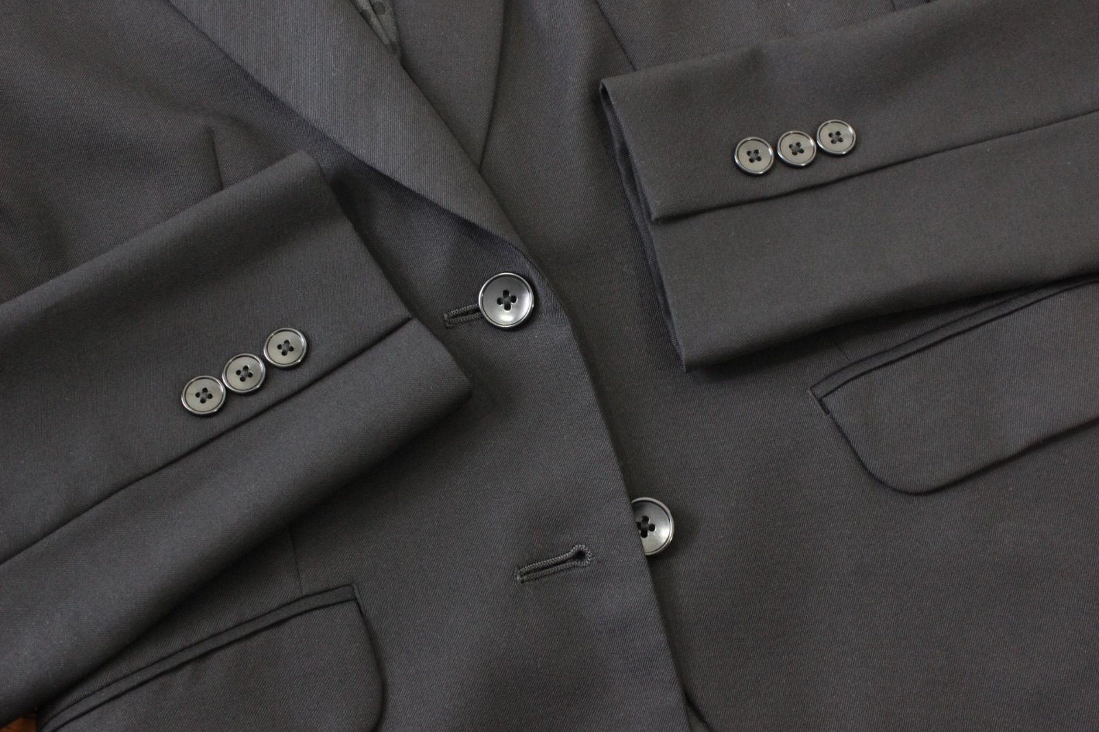 洋服の青山 エヌライン パンツスーツ 上7 下11 未使用に近い 02 新品同様 洋服の青山 - 02【新品同様】洋服の青山 エヌライン パンツ