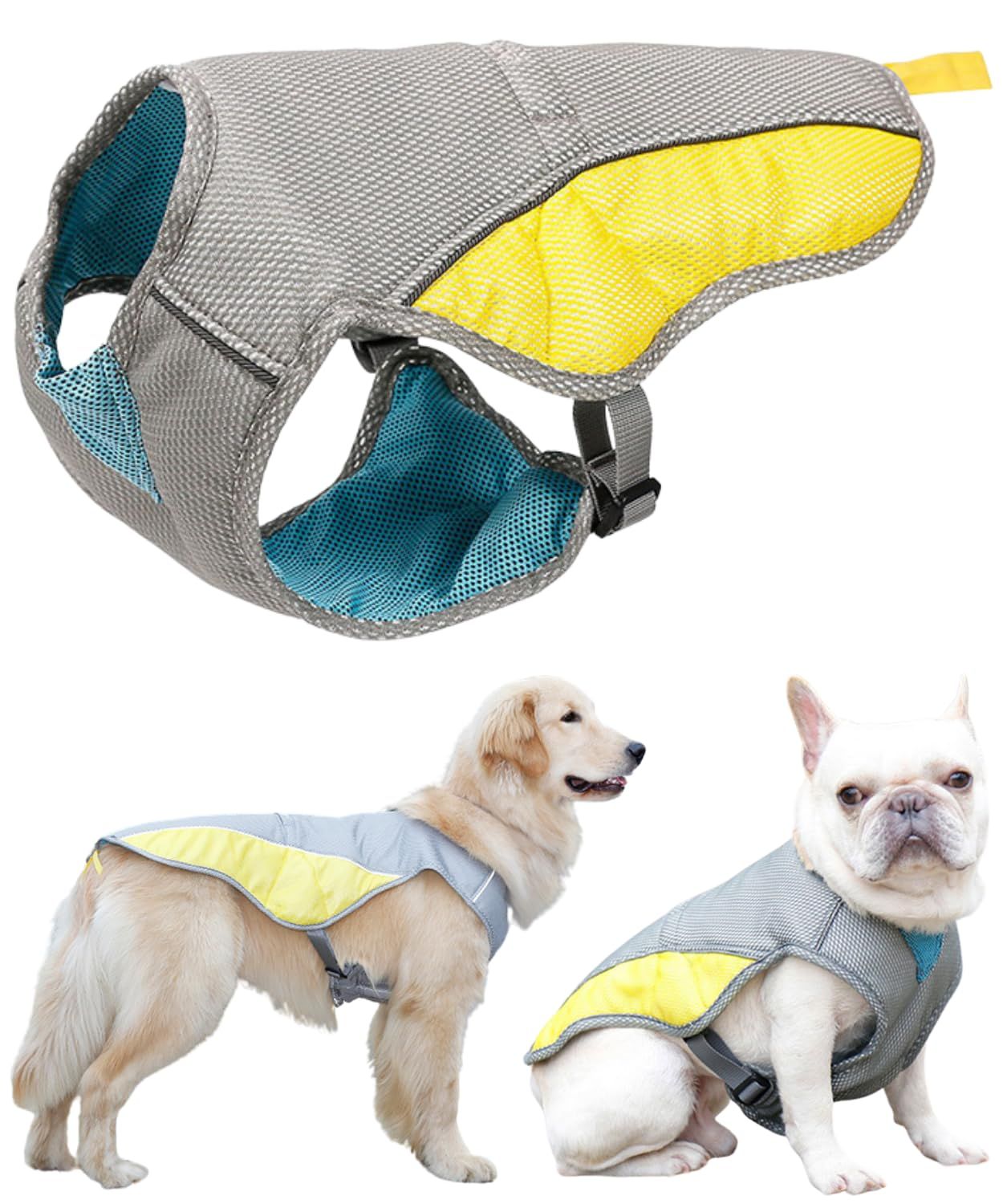 犬用品 クールベスト 犬 簡単着用 ひんやり 冷却ベスト クーリング