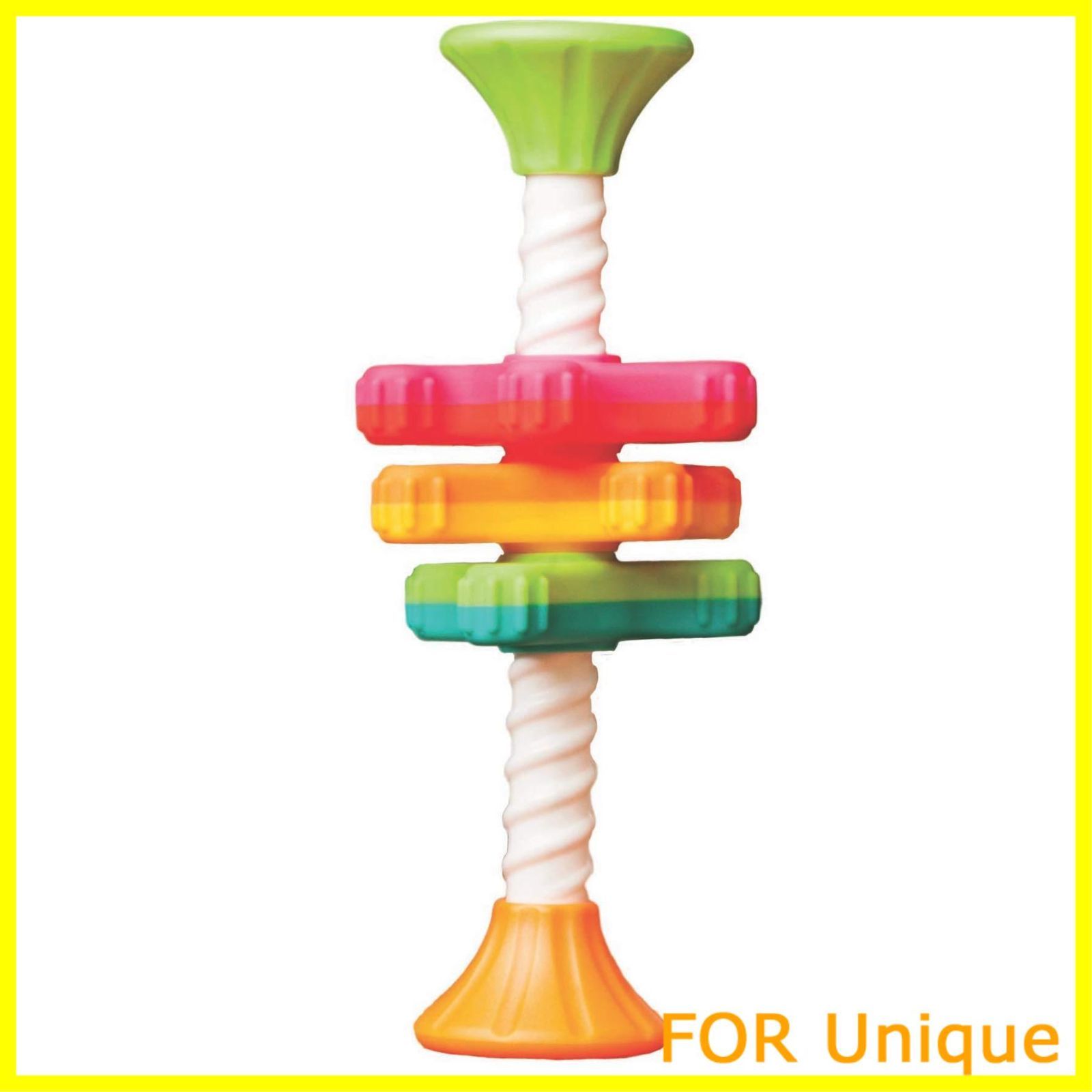 【特価】ファットブレイン(Fat Brain Toys) 赤ちゃんおもちゃ ミニスピニー 幼児知育玩具 【正規品】 FA134-1