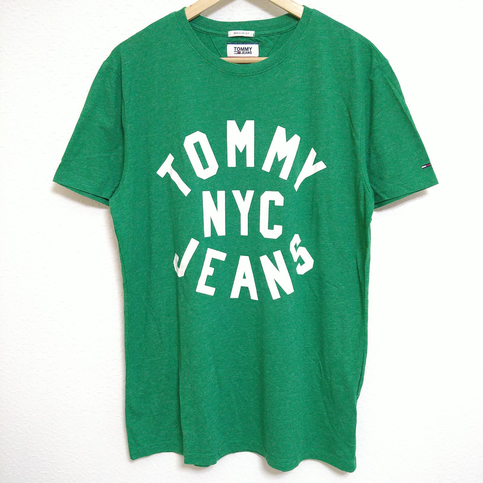 ビッグシルエット！TOMMY JEANS トミー ジーンズ 半袖シャツ シャツ