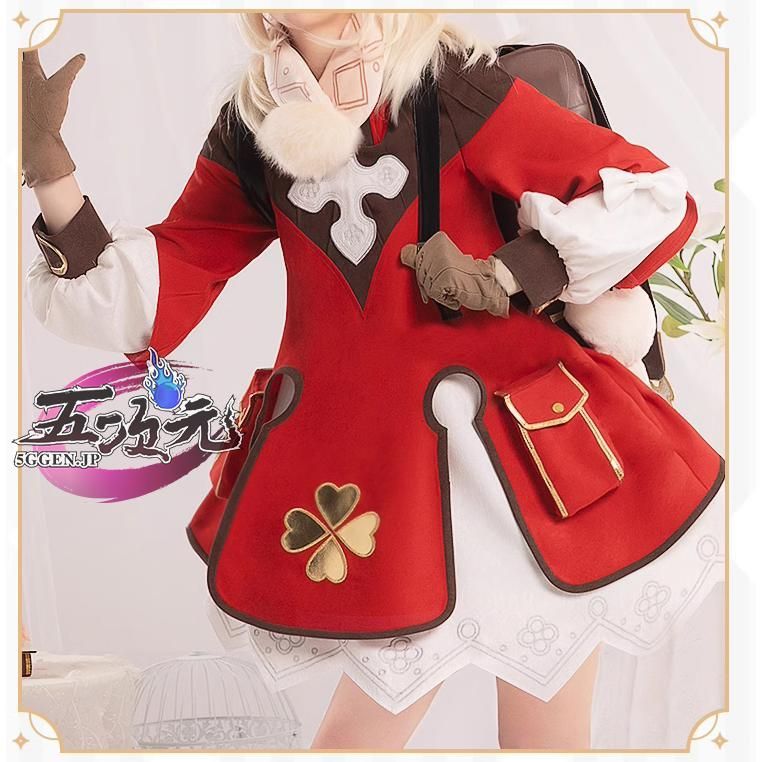 新発売 猫屋小舗 原神 コスプレ クレー リニューアルVer 衣装 ウィッグ 靴 追加可 BJ0923ML04 ハロウィン