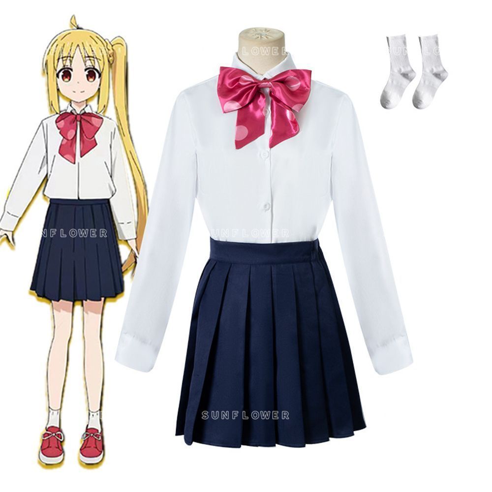 伊地知 虹夏 コスプレ リーダー兼ドラム ぼっちざろっく コスプレ衣装 フルセット コスチューム 大人用 仮装 文化祭 イベント 文化祭 忘年会 ハロウィン クリスマス ステージ衣装 演出服 cosp