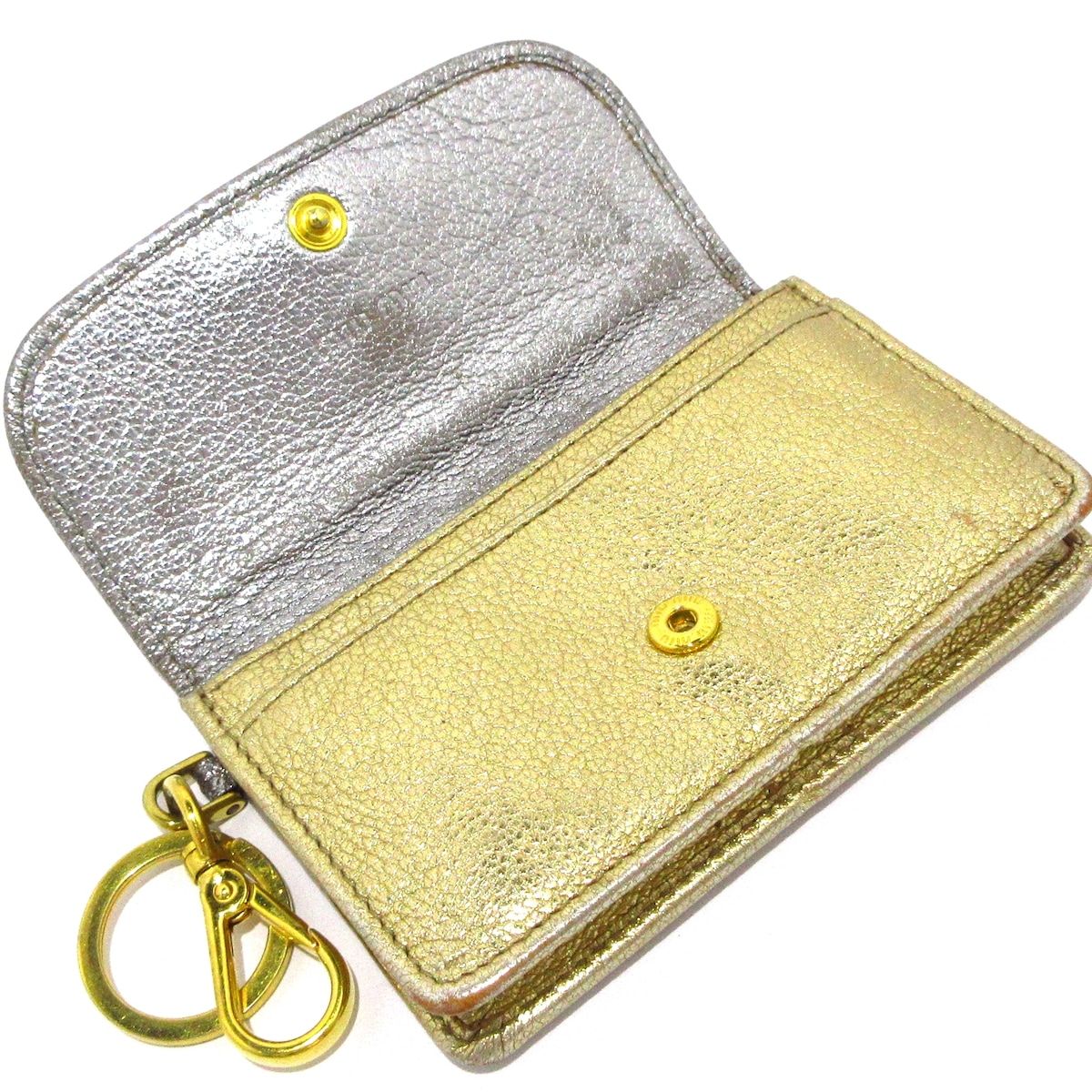 ◆◆VIP◆◆ MiuMiu リボン モチーフ カードケース ◇◇VIP◇◇ MiuMiu リボン モチーフ カードケース