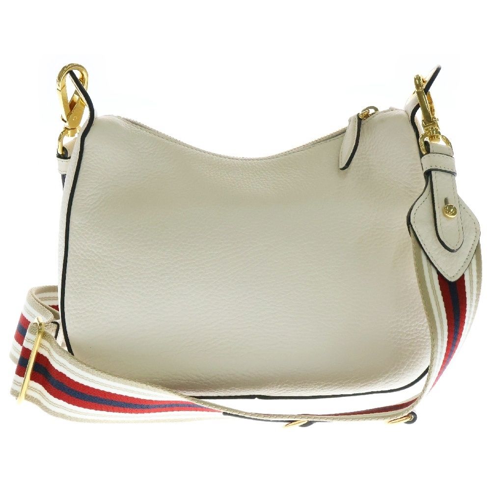 PRADA (プラダ) ヴィッテロフェニックス ロゴ レザーショルダーバッグ