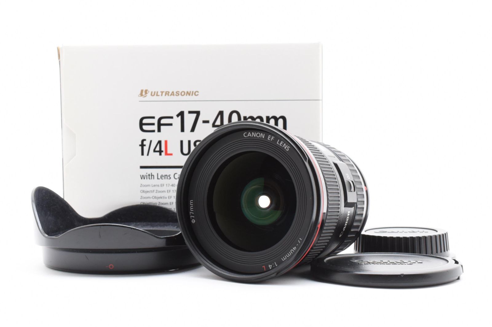 上品 キヤノン Canon EF 17-40mm F4 L USM LL228 4558