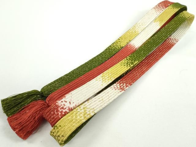 貢献 平和屋本店 上 有職組紐道明 帯締め 高麗組 金糸 宮内庁御用 国立博物館御用 東京芸術大学御用 CXAA0604s5