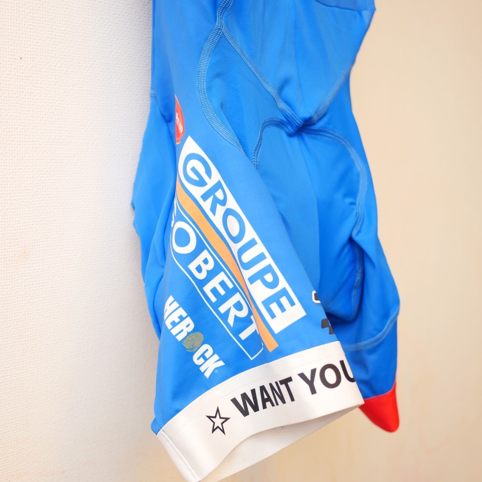 選手支給品 ワンティグループゴベール ロードスーツ ワンピース スキンスーツ BRIGHTFACE_UK