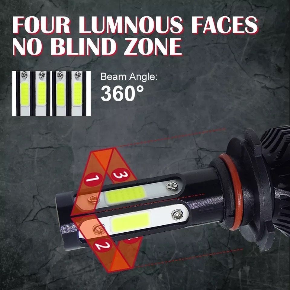 ロードスター NC系 適合 LED フォグランプ 2個セット H8 H11 H16 COB 4 