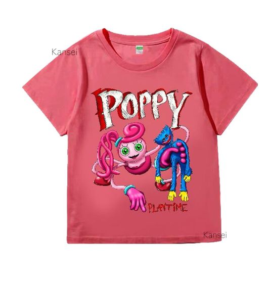 ハギーワギー Poppy Playtime ポピープレイタイム スクイーズ ポピープレイタイム 半袖 Tシャツ グッズ 綿 薄手 夏 子供服  プレゼント グッズ キッズ メルカリ