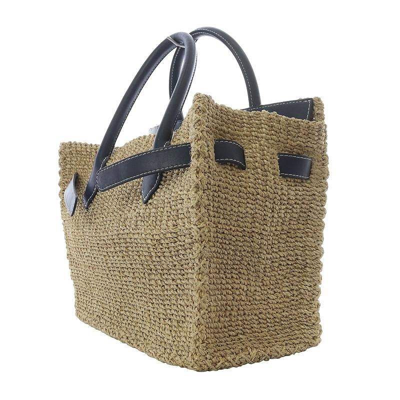 新品未使用タグ付　SEA カゴバッグ　ネイビー　Mサイズ SEA BASKET BAG（MEDIUM）