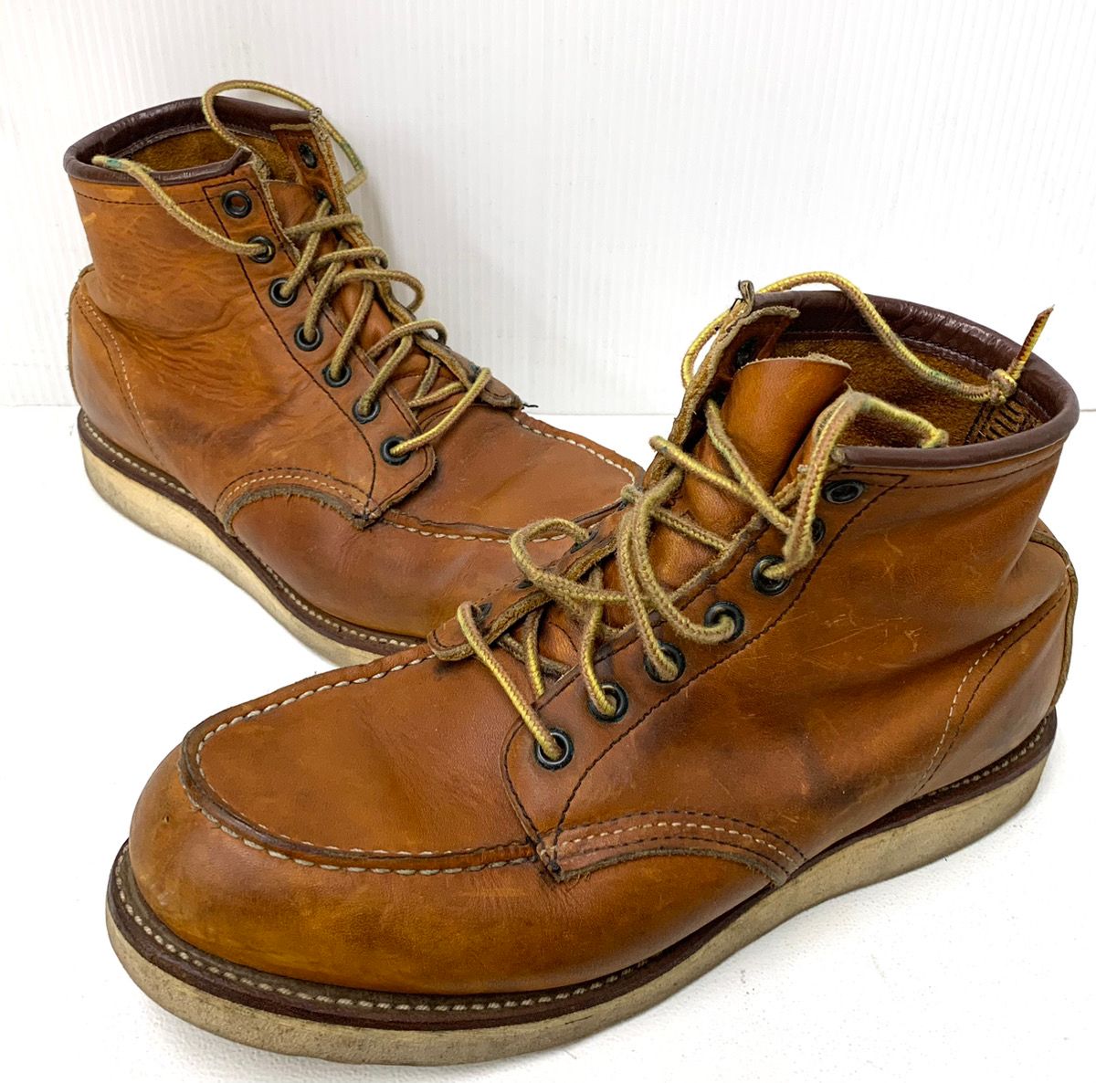 6767⑧【レッドウィング Irish Setter ブーツ ブラウン】 RED WING レッドウィング 90's Irish Setter アイリッシュ